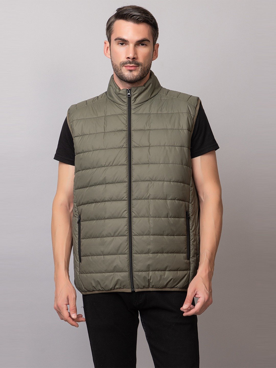 STORM-READY HOODED PUFFER JACKET