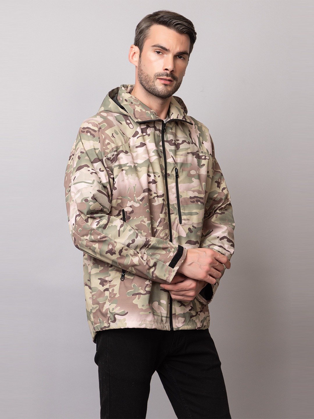 CAMOUFLAGE OUTDOOR JACKET - Image 4