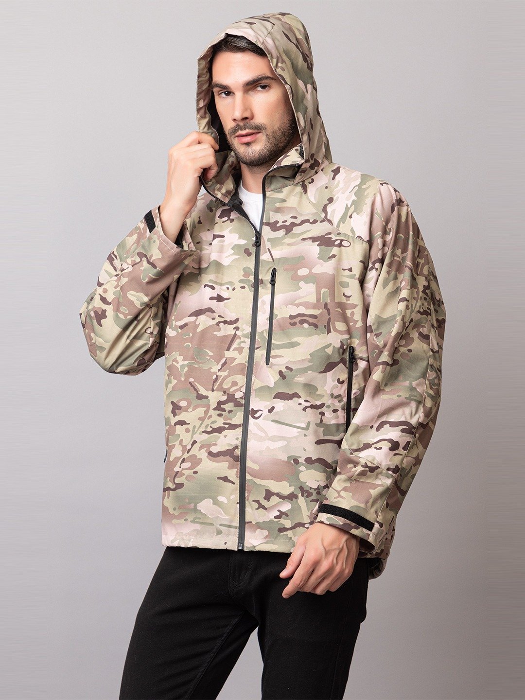 CAMOUFLAGE OUTDOOR JACKET - Image 7