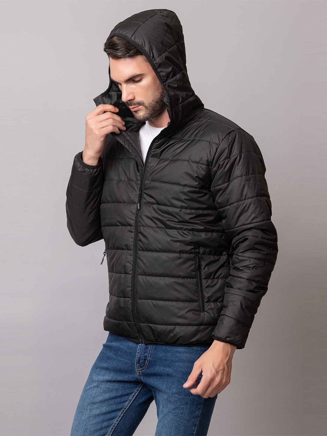 EXTREME COLD HOODED PUFFER JACKET - Image 4