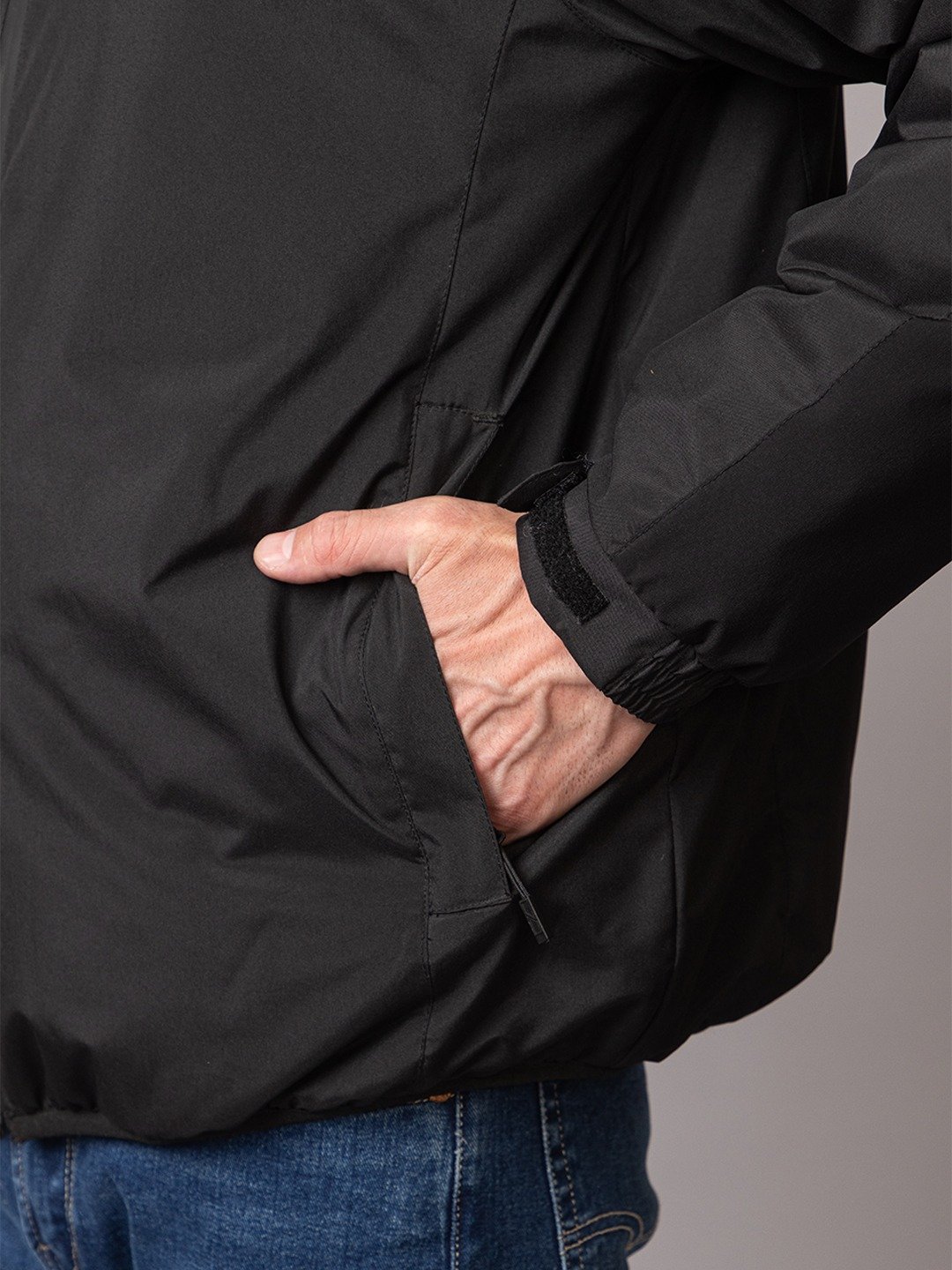 HIGH-NECK THERMAL ZIP JACKET - Image 2