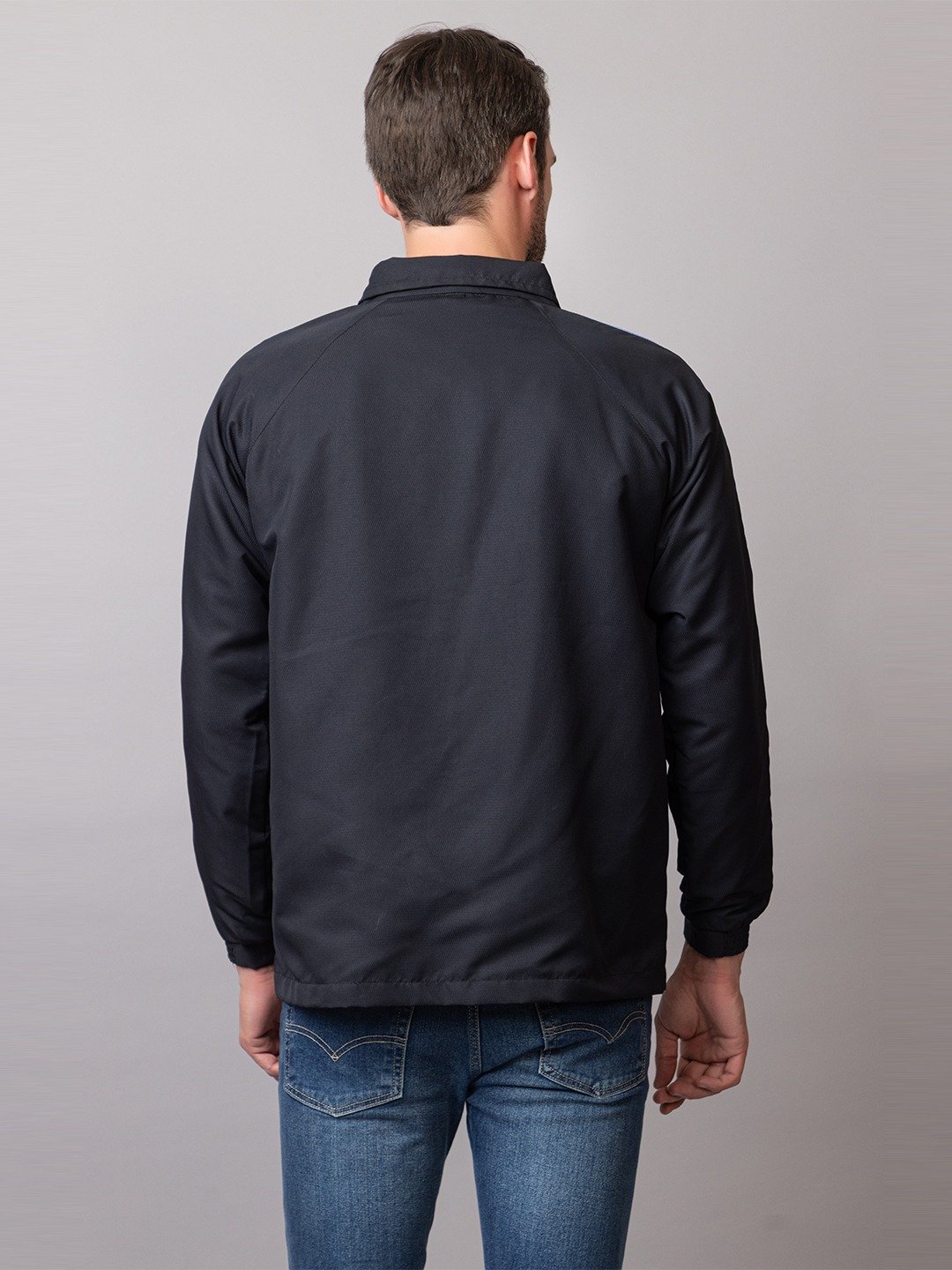 NAVY TREK UTILITY JACKET - Image 3
