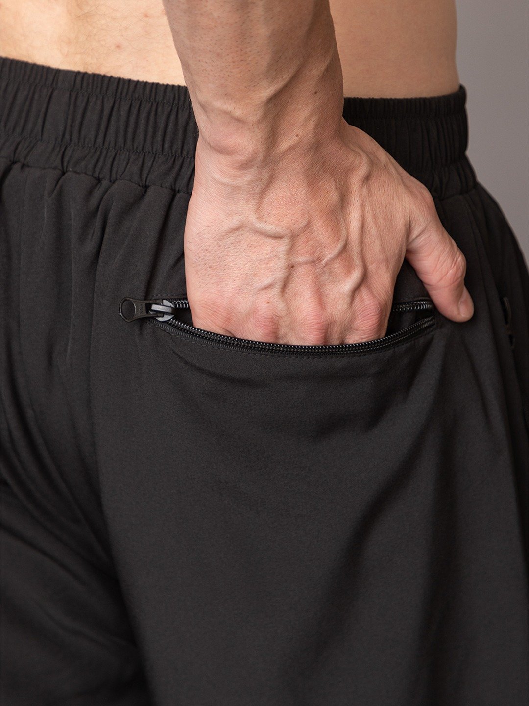 BLACK UTILITY PANTS - Image 4