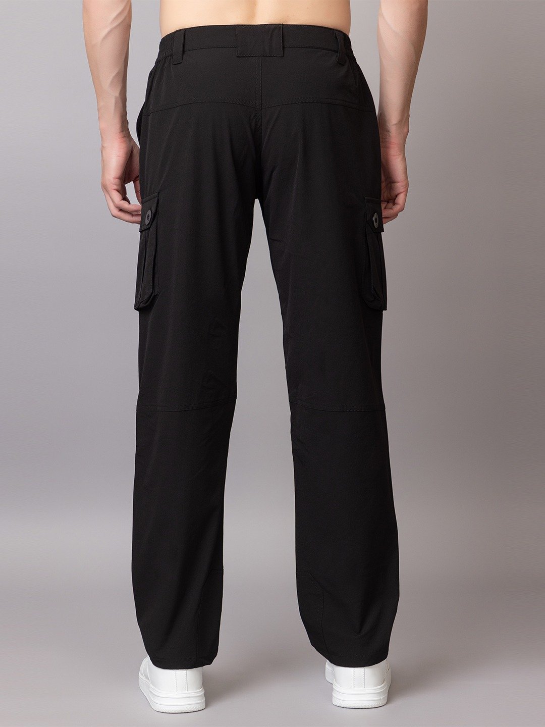 BLACK COMBAT PANTS - Image 5