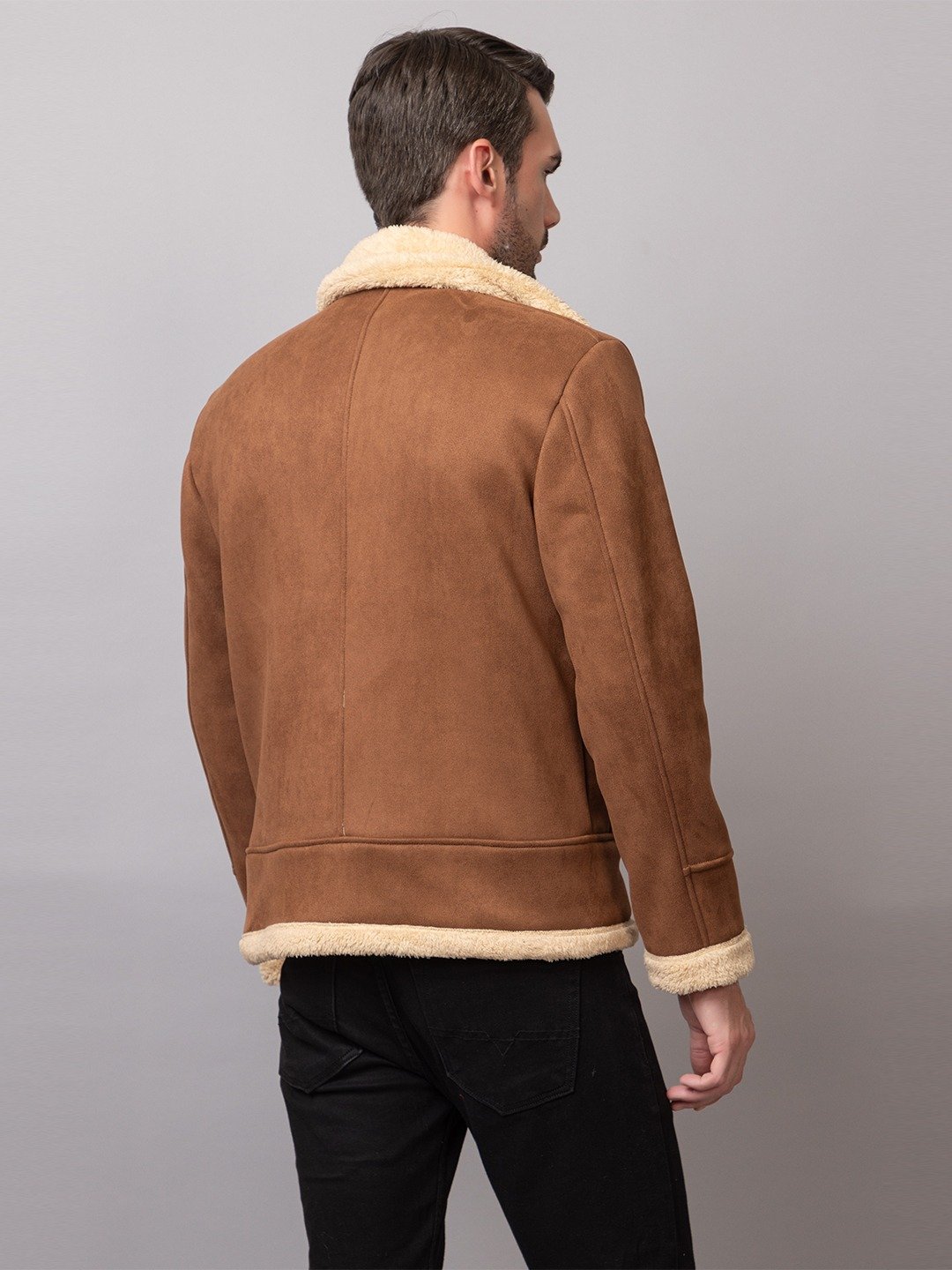 BROWN UTILITY JACKET - Image 2