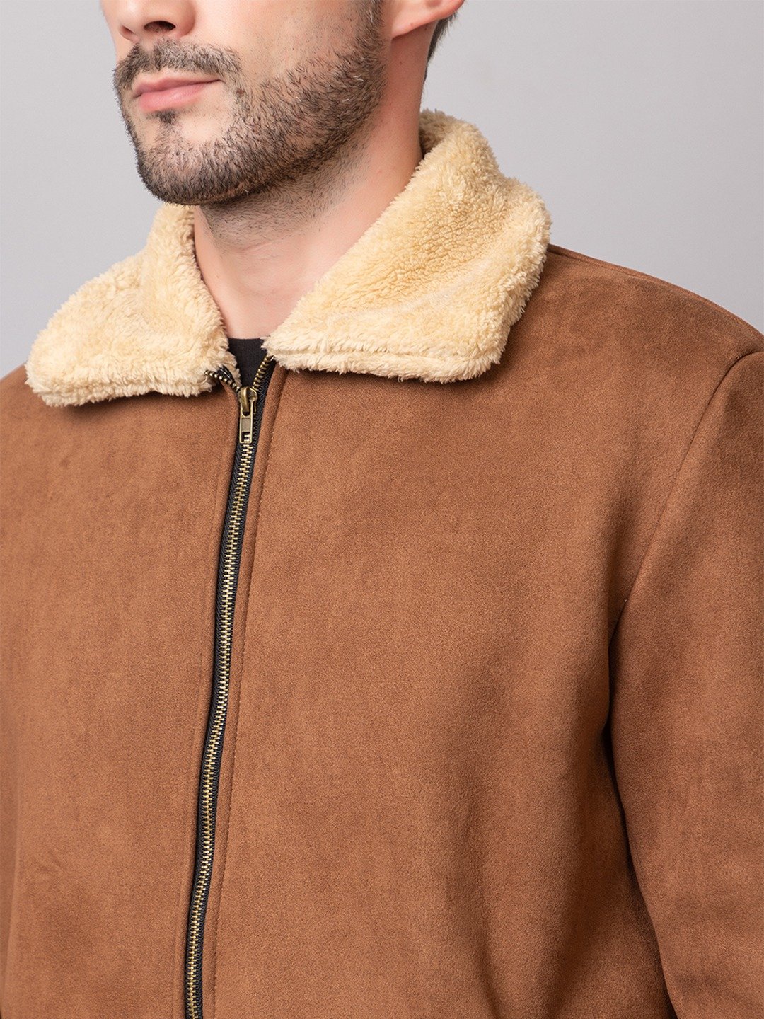 BROWN UTILITY JACKET - Image 5