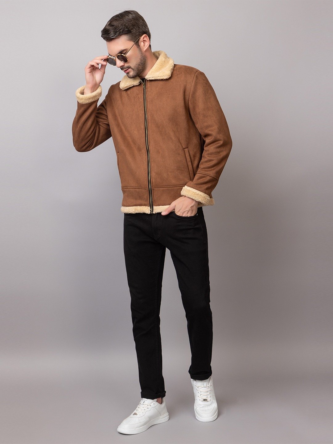 BROWN UTILITY JACKET - Image 7